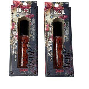 Ioni Lip Oil 2 Pack Daiquiri Red Hydrating Sweet Almond Oil